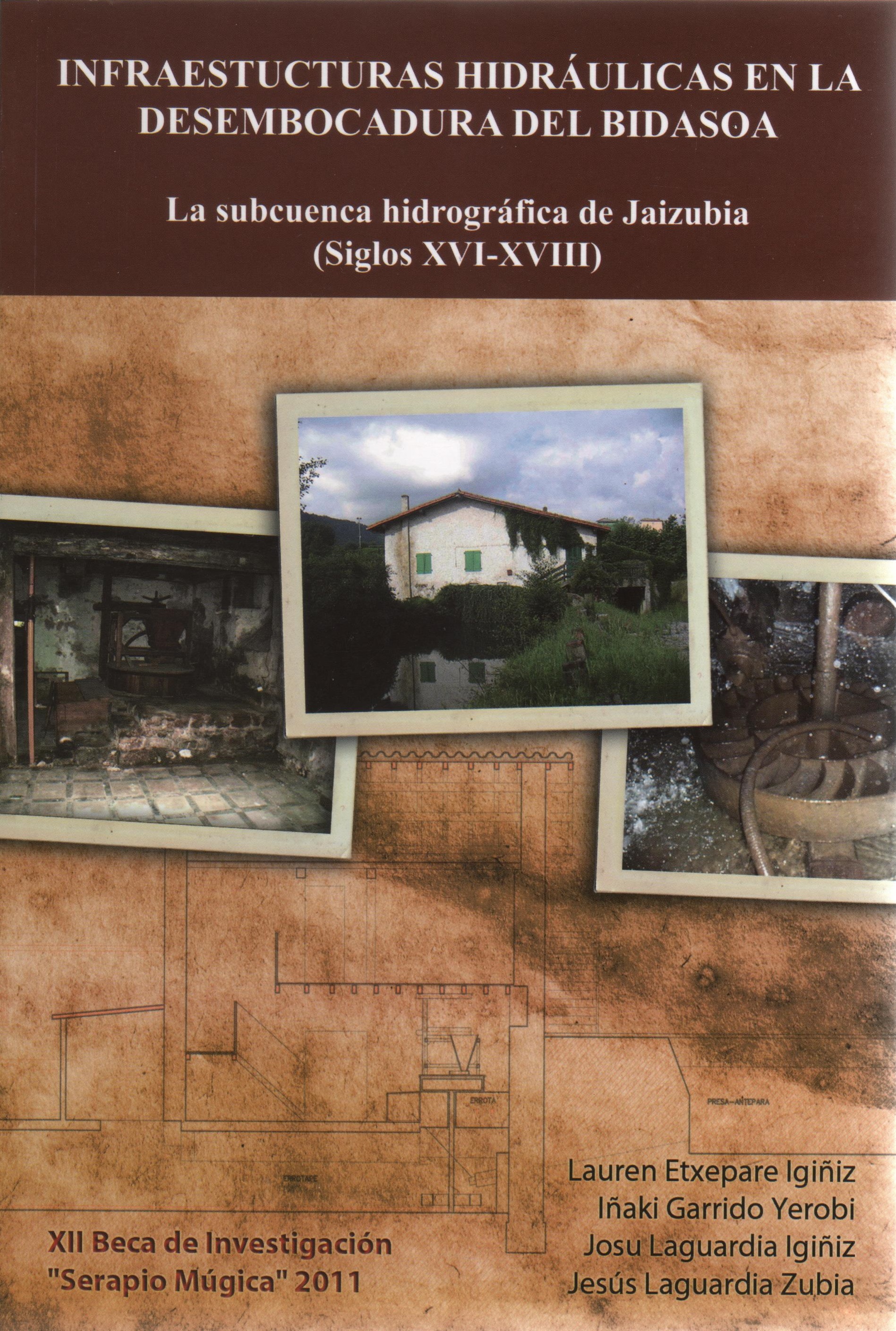Portada de Infraestructuras hidráulicas en la desembocadura del Bidasoa
