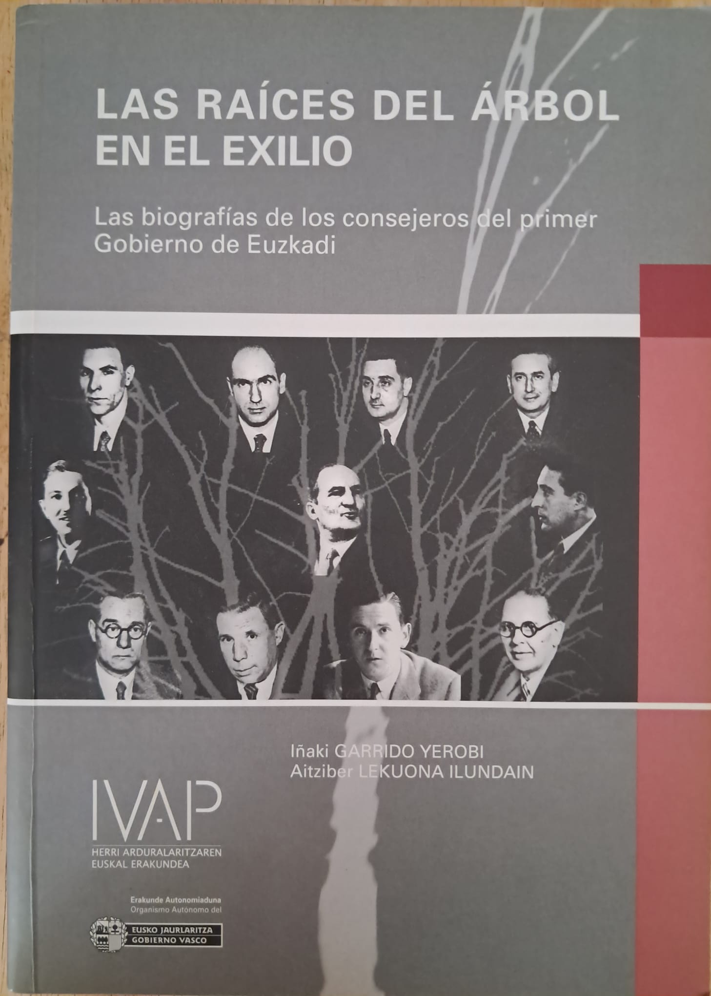 Portada de Las raíces del árbol en el exilio